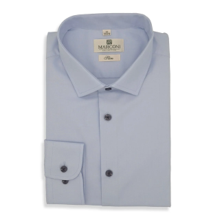 Błękitna koszula męska J285GG