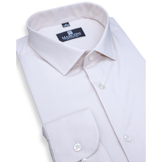 Kremowa koszula T1644